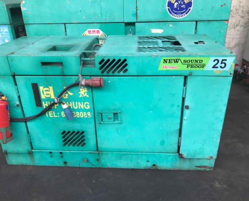 25 kVa Diesel Generator with fire extinguisher