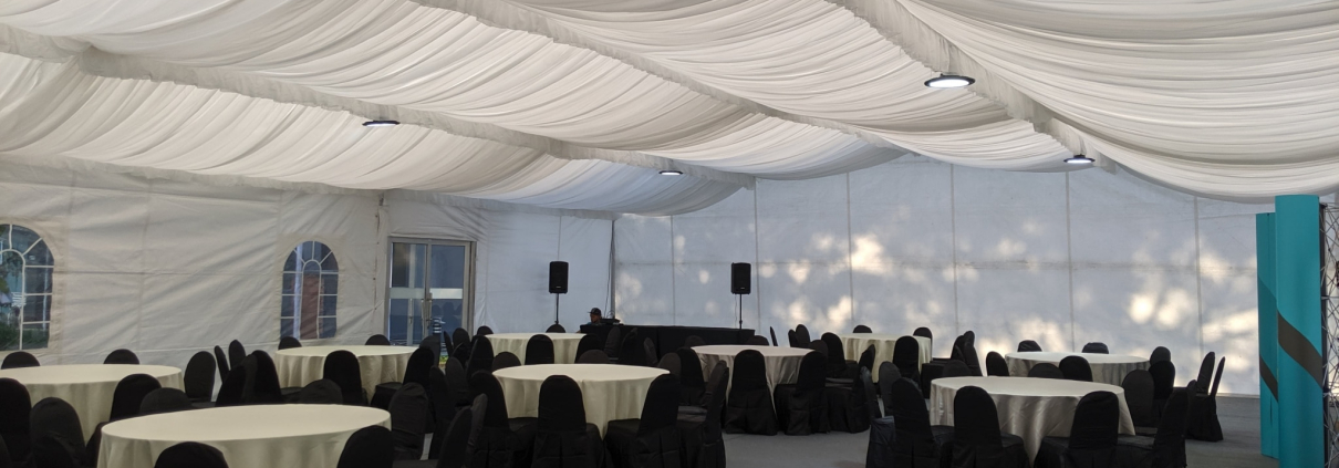 Air Con Tentage For seminar event 2