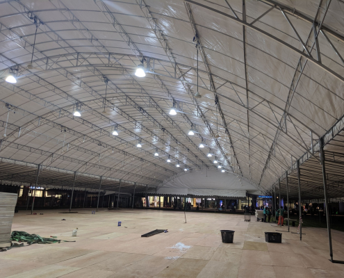 Dome Tentage with flooring