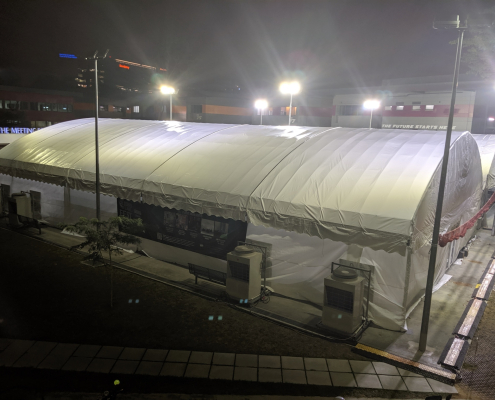 Dome Tentage with Air Con