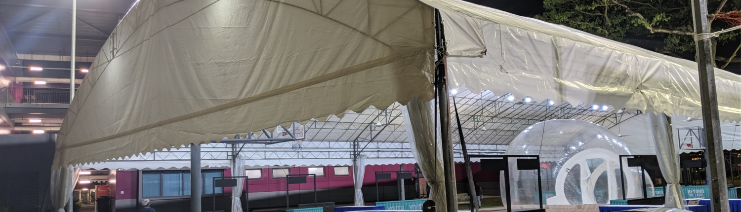 Dom Tentage for Festival Event