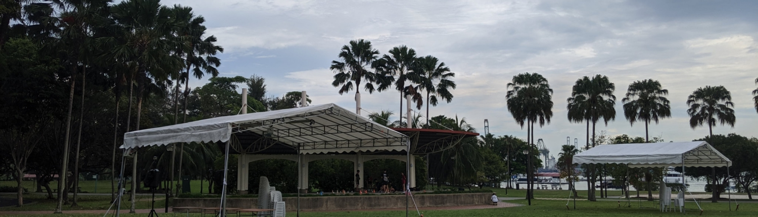 A Shaped Tentage for outdoor event