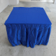 Blue table cloth for square table