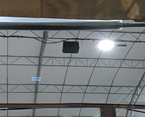 spotlight for tentage