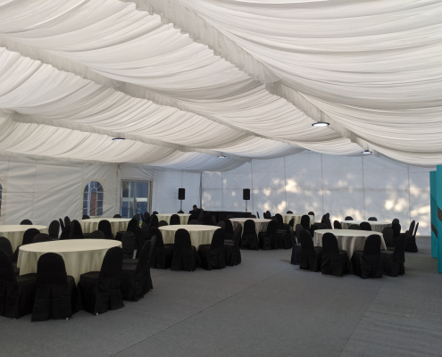 air-con tentage for seminar event 2