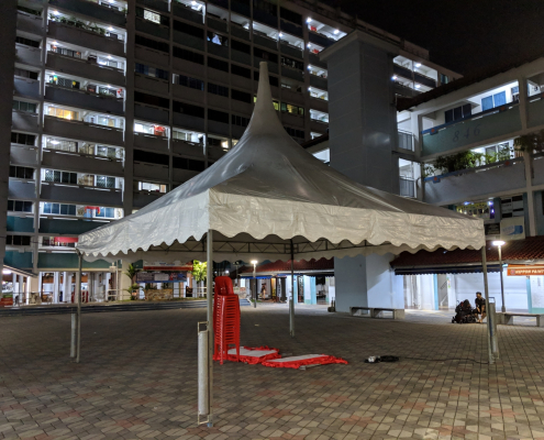 gazebo tent for grassroot event