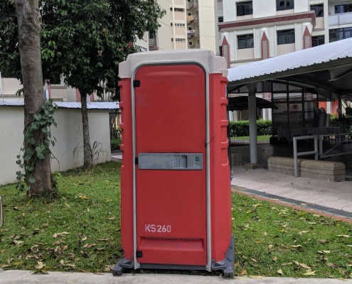 Portable toilet for rent in Singapore photo 12