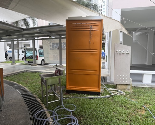 Portable toilet for rent in Singapore
