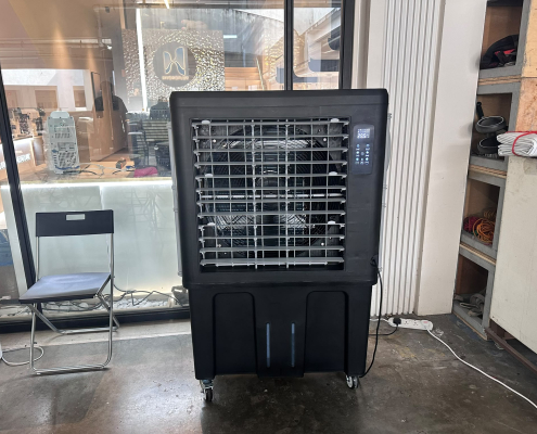 aircon blower at showroom